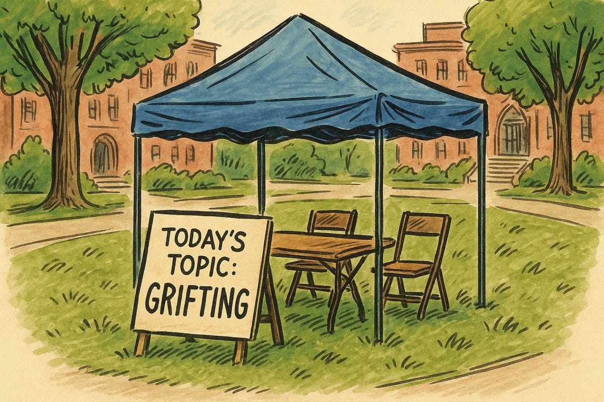 The Challenge of Political Influencer Grifters